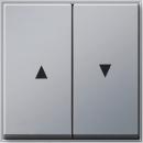 Gira Wippen mit Pfeilsymbol Gira TX_44 (WG UP) Farbe Alu 029465