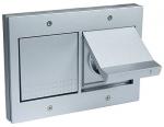 Gira TX44 Tastrast-Schalter und Steckdose mit KD und Rahmen alu 312600/349665/445465/021265