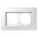 Jung Einputzadapter 2fach putzbündig PA982G125-0