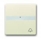B+J Wippe, elfenbeinweiß, solo, Abdeckungen für Schalter/Taster 1764 NLI/KI-82