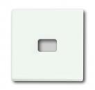 B+J Wippe, studioweiß matt, future linear, Abdeckungen für Schalter/Taster 1720-884