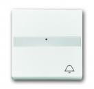 B+J Wippe, studioweiß, solo, Abdeckungen für Schalter/Taster 1764 NLI/KI-84