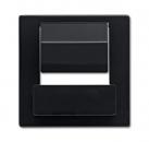 B+J Zentralscheibe fŸr Busch-powerDock, anthrazit, USB-Ladeger_te, USB-Ladeger_te 6477-81