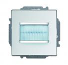 B+J Bewegungsmelder/Schaltaktor 1-fach, Wireless, alusilber, Busch-free@home, Sensor-/Aktor-Kombinationen, Wireless 6215/1.1-83-WL