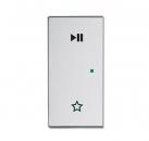 B+J Wippe, alusilber, Busch-free@home, Abdeckungen 6237-21-83