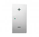 B+J Wippe, edelstahl, Busch-free@home, Abdeckungen 6237-22-866