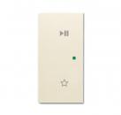 B+J Wippe, elfenbeinwei§, Busch-free@home, Abdeckungen 6237-21-82