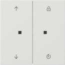 Gira S3000 Bedienaufs. Memory Fl_chenschalter Reinwei§ 5363112