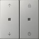 Gira S3000 Bedienaufs. Memory System 55 Edelstahl 5363600