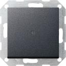 Gira Taster Wechsler gerade Kontrollf. System 55 Anthrazit 012028