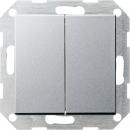 Gira Tastschalter Serien gerade System 55 F Alu 286026