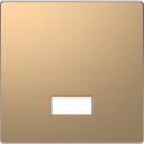 Merten Wippe mit rechteckigem Symbolfenster, Champagnermetallic, System Design MEG3350-6051