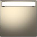 Merten Wippe mit Schriftfeld, Nickelmetallic, System Design MEG3360-6050