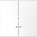 Merten Doppelwippe mit Kontrollfenster, Lotoswei§, System Design MEG3420-6035