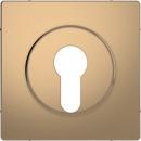 Merten Abdeckung Wechsel-Rastschalter-Eins., Champagnermetallic, System Design MEG3886-6051