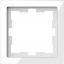 Merten D-Life Glas Rahmen, 1fach, Kristallwei§ MEG4010-6520