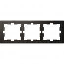 Merten D-Life Rahmen, 3fach, Anthrazit MEG4030-6534