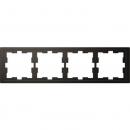 Merten D-Life Rahmen, 4fach, Anthrazit MEG4040-6534