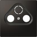 Merten Abdeckung Antennensteckdosen, Anthrazit, System Design MEG4123-6034