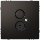 Merten Lautsprecher-Steckdosen-Einsatz, Anthrazit, System Design MEG4345-6034