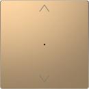 Merten Wippe fŸr Taster-Modul 1fach (Pfeile Auf/Ab), Champagnermetallic, System Design MEG5215-6051