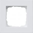 Gira Abdeckrahmen 1f flach Gira E2 Reinweiß matt 0211225