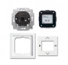 B+J Jalousie-Komfort-Timer, Komplettset, studiowei§, Jalousiemanagement, Busch-Jalousiecontrol II 6411 UJ-84-101