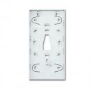 B+J Tr_gerrahmen AP, gro§, studiowei§, Busch-Installationsbus KNX, ClimaECO Sensoren SAB/A.0.11-84