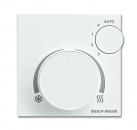 B+J Raumtemperaturregler und FanCoil Bedienelement, studiowei§ matt, Busch-Installationsbus KNX, ClimaECO Sensoren SAF/A1.0.11-24