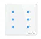 B+J Touch-Bedienelement, 6-fach, Busch-Installationsbus KNX, Busch-tacteo TB/U6.5.11-CG