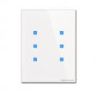 B+J Touch-Bedienelement, 6-fach, Busch-Installationsbus KNX, Busch-tacteo TB/U6.7.11-CG