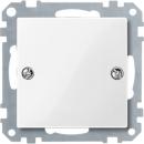 Merten Blindabdeckung für Sonderanfertigung Kommunikation/EDV, polarweiß glänzend System M 461819