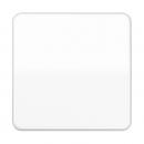 Jung CD500 Tast Dimmer Abdeckung Alpinweiss CD1700WW