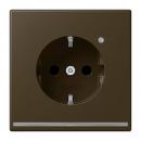 Jung SCHUKO-Steckdose mit LED-Licht ME1520-OATLNW
