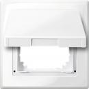 Merten Schutzabdeckung IP 44, polarwei§ gl_nzend, M-SMART 478019