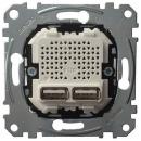 Merten USB Ladestation-Einsatz MEG4366-0100