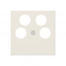 Jung AS500 SAT-Adeckung 4loch Weiß A561-4SAT2