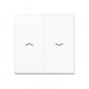 Jung A500 / AS500 Jalousie Wippe Alpinweiß A595PWW