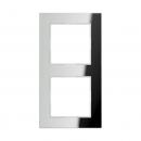 Jung A500 creation Rahmen 2fach Glas Silber AC582GLSI