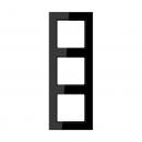 Jung A500 creation Rahmen 3fach Schwarz AC583SW