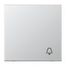 Jung LS990 Wippe mit Symbol Klingel Aluminium AL2990K