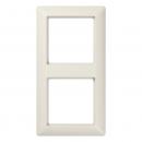 Jung AS500 Rahmen 2fach Weiß AS582