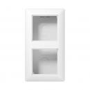 Jung A500 Aufputz-Gehäuse 2fach Aufputzrahmen AS582AWW