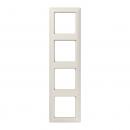 Jung AS500 Rahmen 4fach Weiß AS584