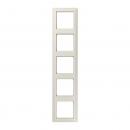 Jung AS500 Rahmen 5fach Weiß AS585