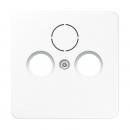 Jung CD500 SAT-Adeckung 3loch Alpinweiß CD561SATWW