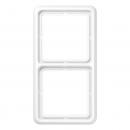 Jung CD500 Rahmen 2fach Alpinweiß CD582WW