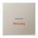 Jung LS990 Wippe Heizung Notschalter Edelstahl ES2990H
