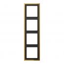 Jung LS990 Rahmen 4fach Gold GO2984
