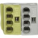 Merten Abzweigklemme Gelb/Wei§, gelb/wei§ 689702